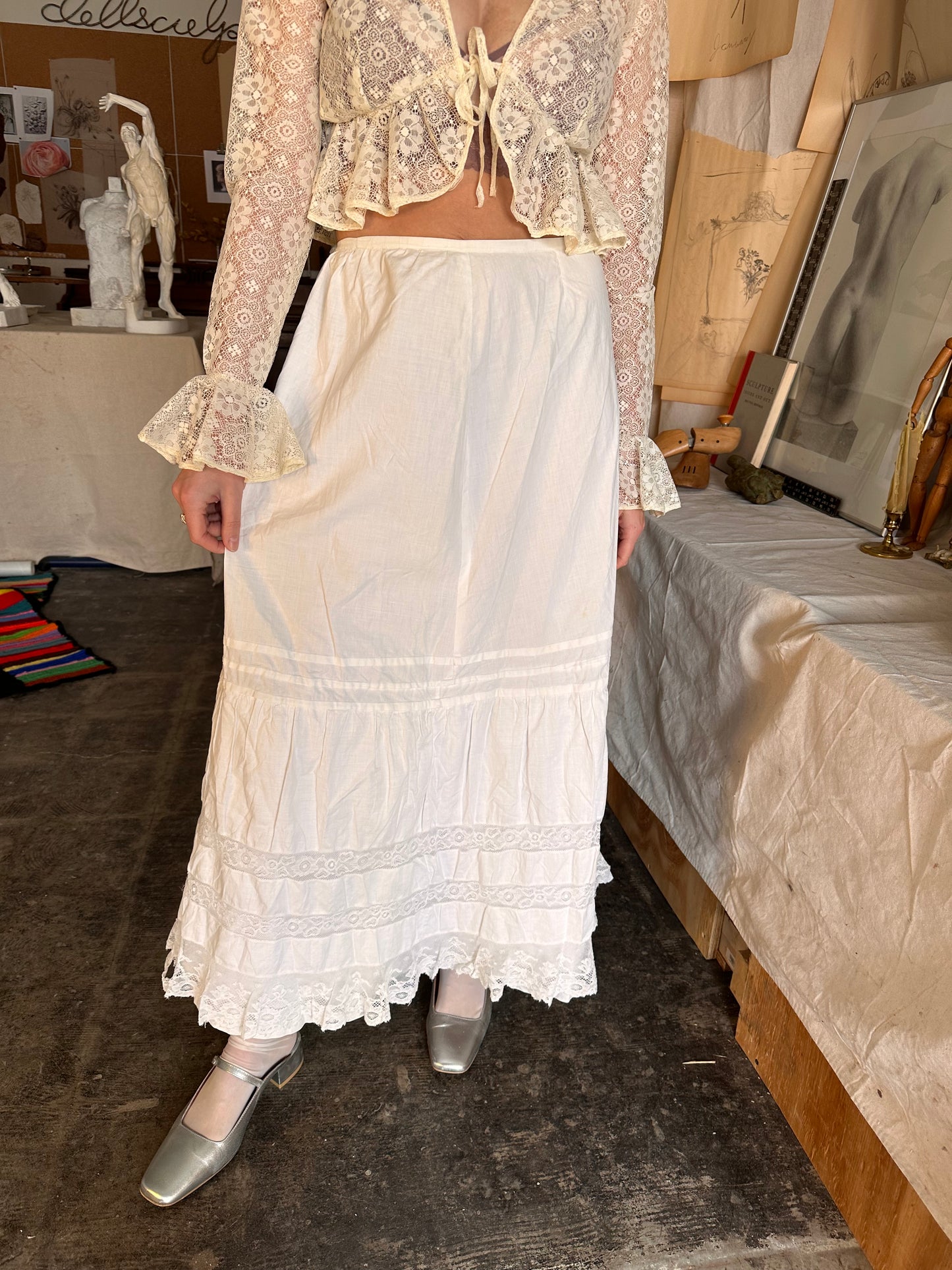 Antique petticoat