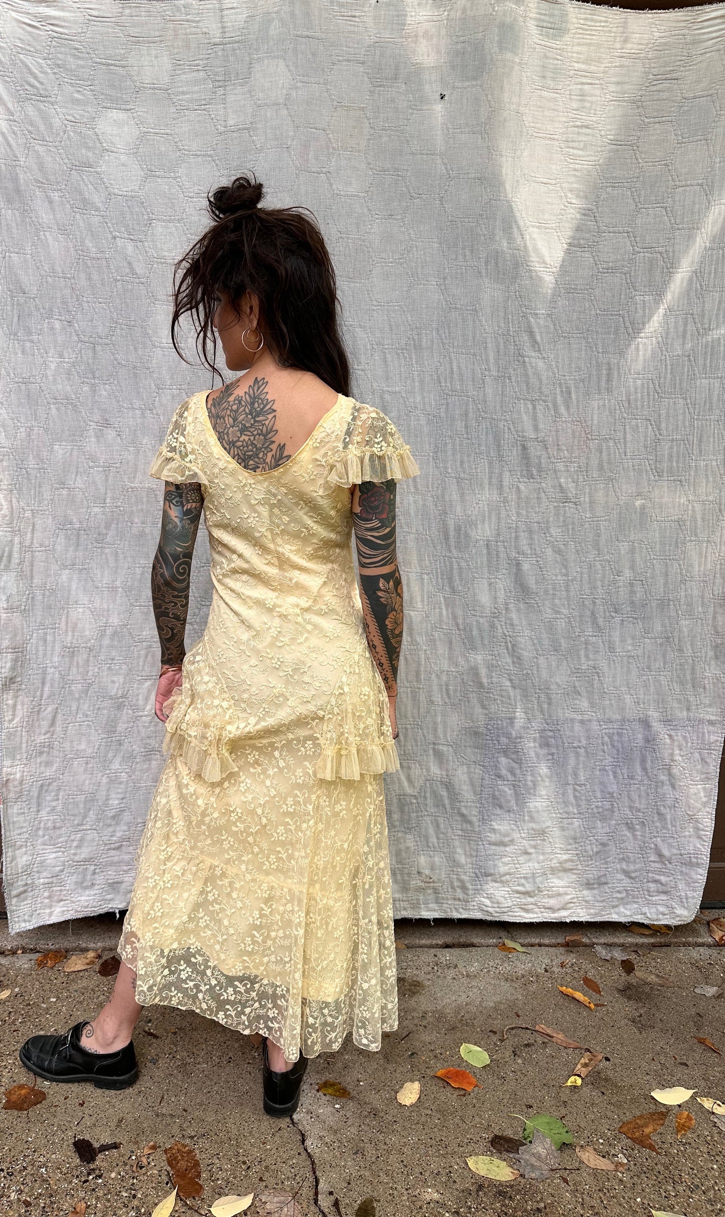 Antique Lace Gown