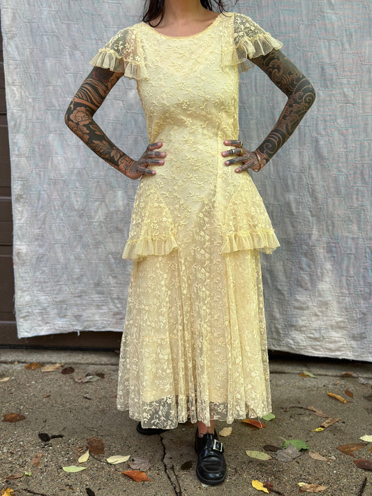 Antique Lace Gown