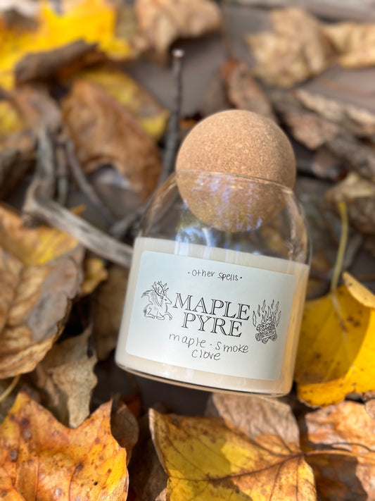 Maple Pyre Candle