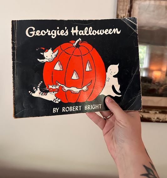 Vintage Halloween Book